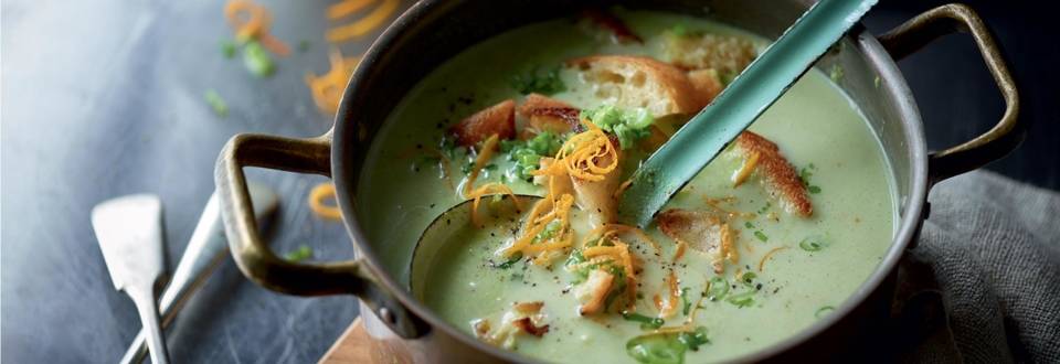 Soupe Légumes Verts Bio - Dans la cuisine de papa